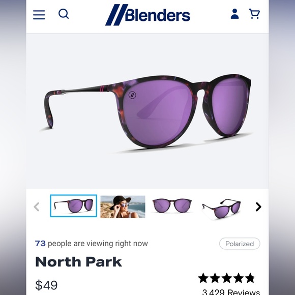 Accessories Blenders North Park Sunglasses In Rosemary Beach Poshmark